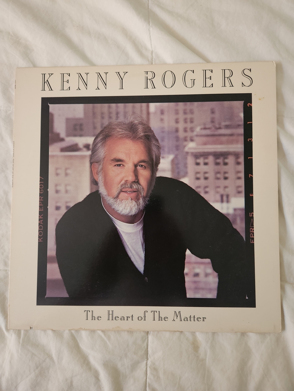 Kenny Rogers The Heart of The Matter Vintage Vinyl NEVER PLAYED! NM